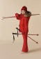 preview Poivre Blanc Joana-Jrgl/A Ski Jkt Scarlet Red