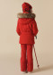 preview Poivre Blanc Joana-Jrgl/A Ski Jkt Scarlet Red