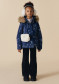 preview Poivre Blanc Joana-Jrgl/P Ski Jkt Paisley Blue