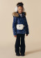 preview Poivre Blanc Joana-Jrgl/P Ski Jkt Paisley Blue