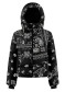 preview Poivre Blanc Chloe-Jrgl/P Synth. Down Sk Paisley Black