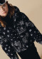 preview Poivre Blanc Chloe-Jrgl/P Synth. Down Sk Paisley Black