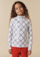 preview Poivre Blanc Mia-Jrgl/M Base Layer Shirt Monogram White