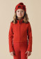 preview Poivre Blanc Bini-Jrux Knit Beanie Scarlet Red