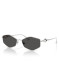 preview Jimmy Choo JC4017 300287 55 Sunglasses – Silver / Dark Grey