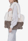 preview Women's handbag Sportalm Teddy Tote Sand 950184 Egret (03)
