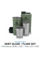 preview Stanley Adventure Gift Set – Flask 250 ml + 4 Shot Glasses – Green