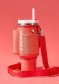 preview Stanley The All-Day Quencher/Cup Carry-All nosička na 1180 ml Hot Coral