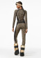 preview Women's Goldbergh Starlet Baselayer Long Sleeve Black/Toffee