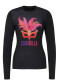preview Women's Goldbergh Scarlet Long Sleeve Tee Black