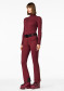 preview Women's Turtleneck Goldbergh Mira Long Sleeve Knit Sweater Vino Rosso