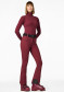 preview Women's Turtleneck Goldbergh Mira Long Sleeve Knit Sweater Vino Rosso