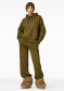 preview Women's Sweatshirt Goldbergh Giorgia Hooded Sweater Dark Olive