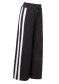 preview Women's Goldbergh Banda Wide Leg Track Pant Black/White