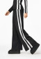preview Women's Goldbergh Banda Wide Leg Track Pant Black/White