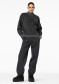 preview Women's Sweatshirt Goldbergh Sizzle Turtle Neck Sweater Black Lurex Melange