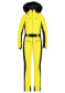 preview Goldbergh Parry Long Women’s Ski Suit Faux Border Limone