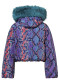 preview Goldbergh Lucinda Women’s Ski Jacket Faux Border Snake Turquoise