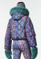 preview Goldbergh Lucinda Women’s Ski Jacket Faux Border Snake Turquoise