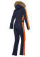 preview Goldbergh Suvi Women's Ski Suit Faux Border French Blue