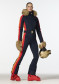 preview Goldbergh Suvi Women's Ski Suit Faux Border French Blue