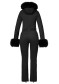 preview Goldbergh Angele Women's Ski Suit Faux Border Black 