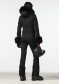 preview Goldbergh Angele Women's Ski Suit Faux Border Black 