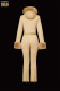 preview Goldbergh Vita Ski Suit Faux Border Caramello – Women’s Jumpsuit