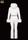 preview Goldbergh Vita Ski Suit Faux Border Cream – Women’s Jumpsuit