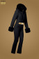 preview Goldbergh Vita Ski Suit Faux Border Black – Women’s Jumpsuit