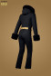 preview Goldbergh Vita Ski Suit Faux Border Black – Women’s Jumpsuit