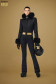 preview Goldbergh Vita Ski Suit Faux Border Black – Women’s Jumpsuit