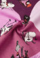 preview Reima Moomin Trivsam Rose pink children's functional underwear set