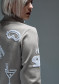 preview Newland N4 6872/0097 Lady Full Zip Stone/White