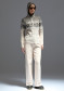 preview Womens trousers Newland N4 6756/0097 Lady Leg Pants Stone/White