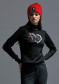 preview Newland N4 6817/0108 Lady W.T-Neck Black/White