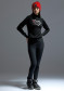 preview Newland N4 6817/0108 Lady W.T-Neck Black/White