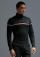 preview Mens turtleneck Newland N3 4144/0167 Man T-Neck Black/Dark G