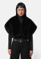 preview Women's coat APPARIS Devin Sable Shrug Noir
