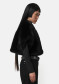 preview Women's coat APPARIS Devin Sable Shrug Noir