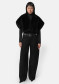 preview Women's coat APPARIS Devin Sable Shrug Noir