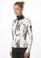 preview Women's sweatshirt Toni Sailer Wieka Print W First Layer Bright White 201
