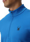 preview Men's Spyder 38A013507-CBT Prospect 1/2 Zip Hoodie, Cobalt