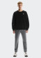 preview Men's sweatshirt On Running Club Crew Graphic, M Black/Olive