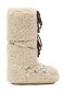 preview Women's snow boots Moon Boot ICON CURLY EXTRA-L007 ECRU