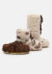 preview Women's snow boots Moon Boot ICON CURLY EXTRA-L007 ECRU