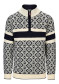 preview Men's sweater Dale of Norway Cortina 2026 Masc. Sweater Navy Offwhite