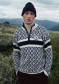 preview Men's sweater Dale of Norway Cortina 2026 Masc. Sweater Navy Offwhite