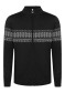 preview Men's sweater Dale of Norway Hovden Masc Jacket Darkcharcoal Lightcharcoal