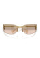 preview Sunglasses Miu Miu MU A51S 5AK20P75 Gold/Bronze mirror gradient
